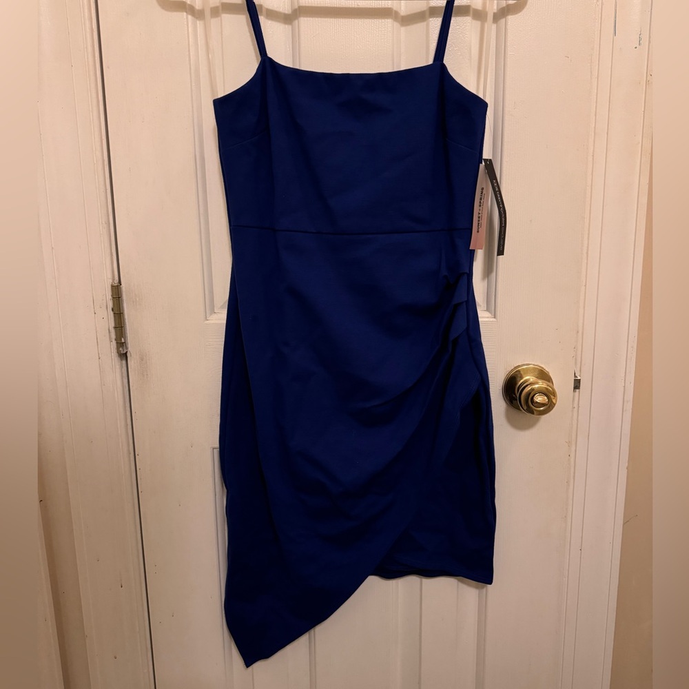 NWT SUNSET + SPRING Asymmetrical dress